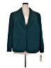 Le Suit Teal Blazer Size 24W - photo 1