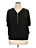 MICHAEL Michael Kors Black Short Sleeve Top Size 1X - photo 1