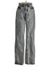 Persaya Chevron-herringbone Gray Jeans Size 26 waist - photo 1