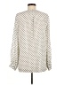 Banana Republic Polka Dots Ivory Long Sleeve Blouse Size M - photo 2