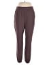Crz Yoga Solid Brown Active Pants Size 12 - photo 1