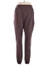 Crz Yoga Solid Brown Active Pants Size 12 - photo 2