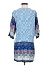Assorted Brands 100% Rayon Blue Casual Dress Size S - photo 2