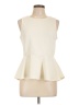 H&M Ivory Sleeveless Blouse Size L - photo 1