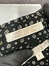 Perry Ellis 100% Rayon Polka Dots Black Short Sleeve Blouse Size S - photo 8
