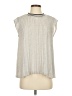 DR2 100% Polyester Silver Sleeveless Blouse Size S - photo 1