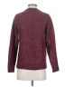 Banana Republic Factory Store 100% Polyester Tweed Burgundy Pullover Sweater Size XS - photo 2