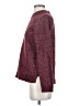 Banana Republic Factory Store 100% Polyester Tweed Burgundy Pullover Sweater Size XS - photo 5