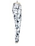 Unbranded Print White Active Pants Size S - photo 4
