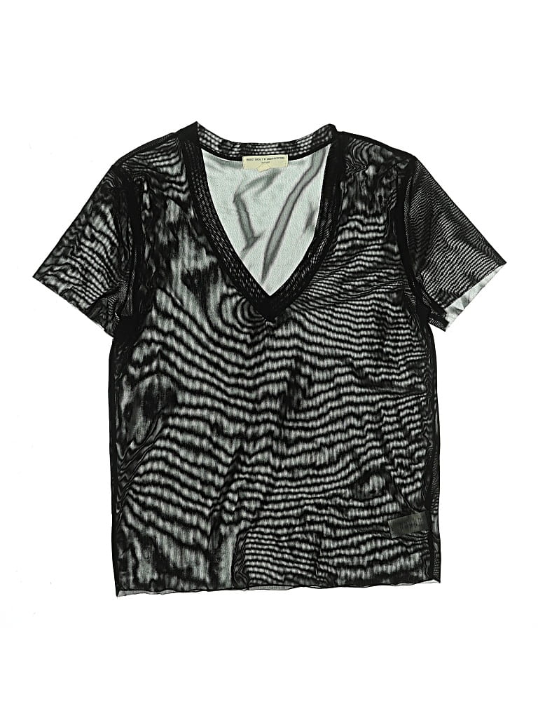 Pre-owned Project Social T Loves Urban Outfitters Swimsuit Cover Up In Black