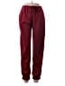 Ekouaer Solid Burgundy Casual Pants Size S - photo 1