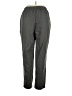 Briggs New York 100% Polyester Solid Gray Casual Pants Size 16w - photo 2