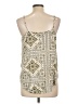 Sun & Shadow Silver Sleeveless Blouse Size L - photo 2