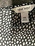 Nine West 100% Polyester Polka Dots Black Long Sleeve Blouse Size XXL - photo 7