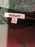 Minuet 100% Polyester Black Long Sleeve Top Size S - photo 7