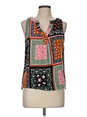 Rose & Thyme Sleeveless Blouse (view 1)