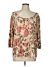 Only Nine Tan 3/4 Sleeve Blouse Size L (estimated) - photo 1