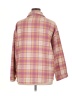 Adora 100% Polyester Plaid Pink 3/4 Sleeve Blouse Size 1X - photo 2