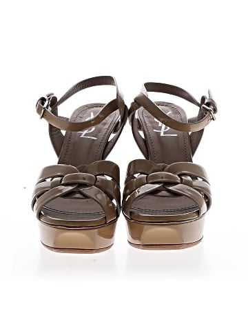 Yves Saint Laurent Rive Gauche Patent Leather Tribute 75 Heels (view 2)