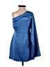 PrettyLittleThing 100% Polyester Blue Cocktail Dress Size 4 - photo 2