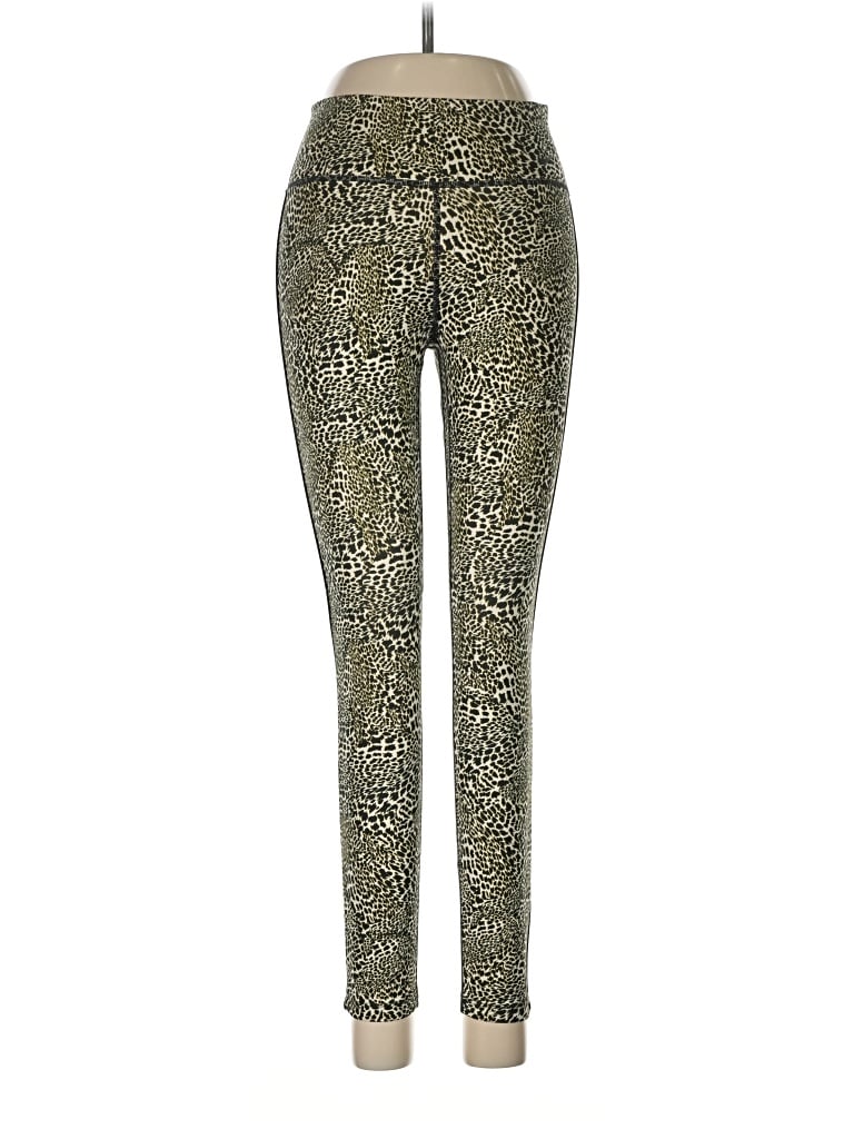Pre-owned Nike Leggings In Gold