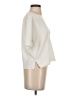 French Connection 100% Polyester Ivory Short Sleeve Blouse Size 0 - photo 4