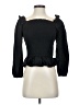 The Drop 100% Cotton Black 3/4 Sleeve Blouse Size S - photo 1