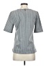 Ann Taylor Gray Short Sleeve Top Size S - photo 2