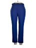 Rafaella Solid Blue Active Pants Size 16 - photo 1