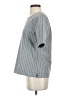 Ann Taylor Gray Short Sleeve Top Size S - photo 5