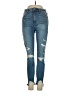 Abercrombie & Fitch Hearts Blue Jeans Size 4 - photo 1