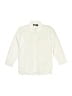 Gino Giovanni Solid Ivory Long Sleeve Button-Down Shirt Size 7 - photo 1