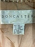 Doncaster Collection Tweed Gold Tan Silk Blazer Size 12 - photo 6