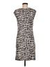MICHAEL Michael Kors Animal Print Silver Cocktail Dress Size M - photo 2