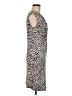 MICHAEL Michael Kors Animal Print Silver Cocktail Dress Size M - photo 4