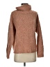William Rast Tweed Brown Turtleneck Sweater Size S - photo 1