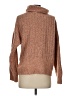 William Rast Tweed Brown Turtleneck Sweater Size S - photo 2