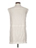 DKNY Ivory Sleeveless Button-Down Shirt Size M - photo 2