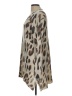 Unbranded 100% Polyester Animal Print Brown Cardigan Size L - photo 5