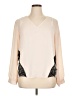 Apt. 9 100% Polyester Ivory Long Sleeve Blouse Size XL - photo 1
