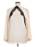 Apt. 9 100% Polyester Ivory Long Sleeve Blouse Size XL - photo 2