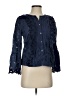 J.Crew 100% Cotton Blue 3/4 Sleeve Blouse Size 2 - photo 1