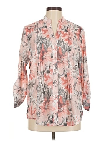 Draper's & Damon's 3/4 Sleeve Blouse (view 1)