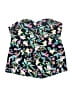 Apt. 9 Floral Black Swimsuit Top Size 1X - photo 1