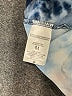 Wallflower Tie-dye Blue Short Sleeve T-Shirt Size M - photo 8