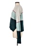 SO Color Block Teal Turtleneck Sweater Size M - photo 5