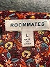 Roommates 100% Polyester Brown Long Sleeve Blouse Size L - photo 7
