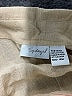 Spiegel 100% Cotton Tan Long Sleeve Blouse Size 18 - photo 4
