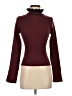 Shein Color Block Burgundy Turtleneck Sweater Size S - photo 1