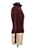 Shein Color Block Burgundy Turtleneck Sweater Size S - photo 4